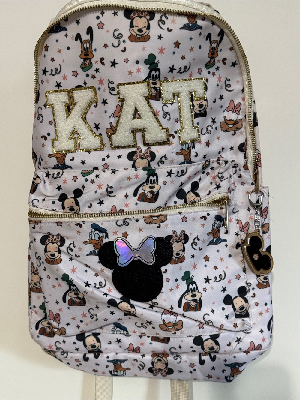 Kids Backpack - Disney Character Pattern